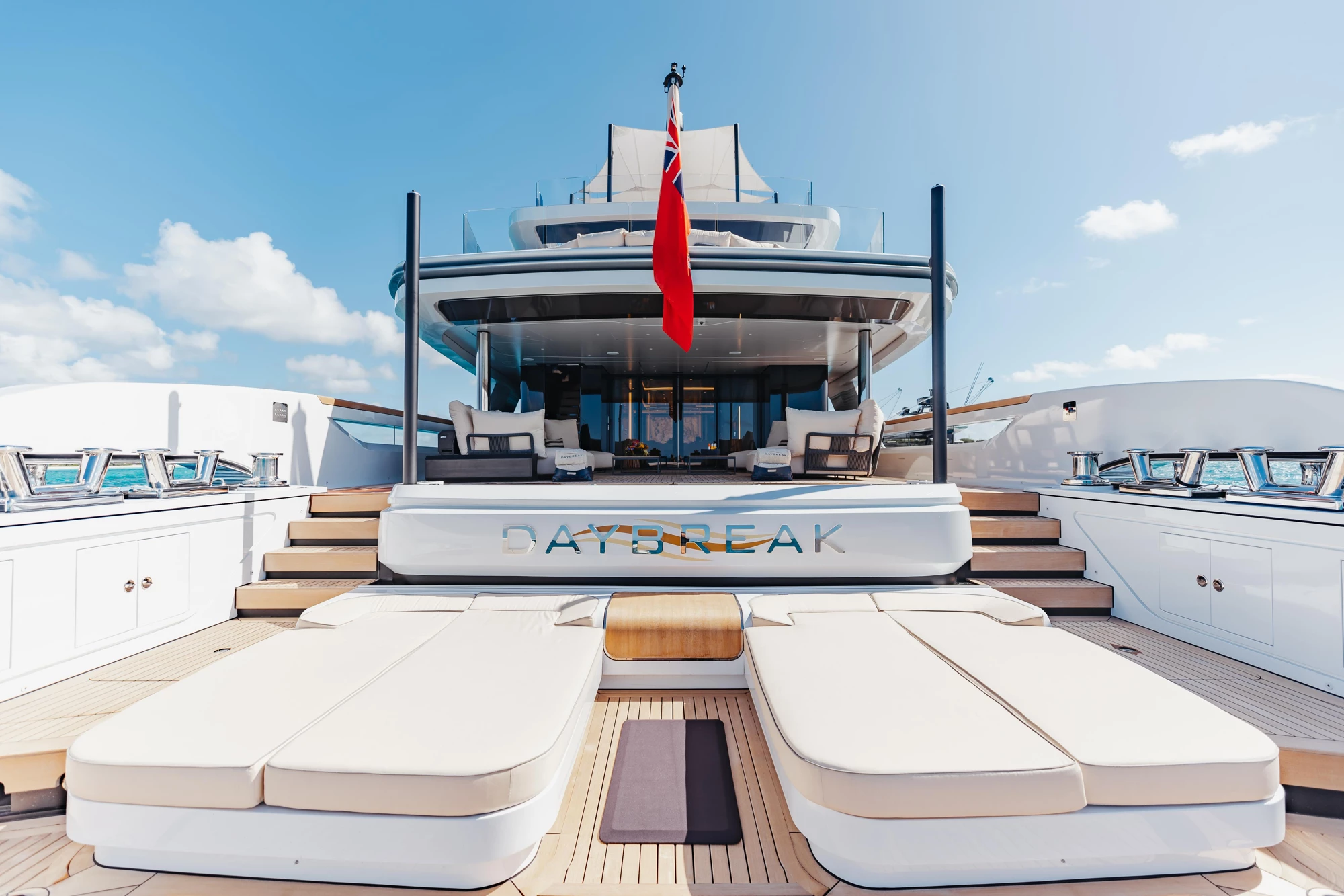 DAYBREAK Baglietto exterior profile showing Francesco Paszkowski design lines